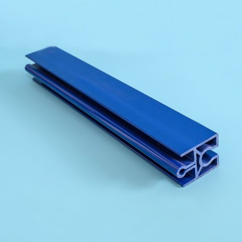 PVC蓝色硬质用与按装工程艺型材-4