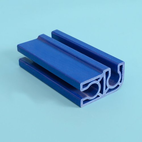 PVC蓝色硬质用与按装工程艺型材